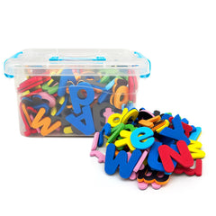 UJL classroom magnetic alphabet letters set with 238 pieces for engaging literacy practice.