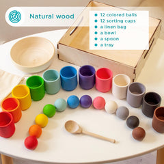 Ulanik natural wood with safe finish encourages sensory exploration.