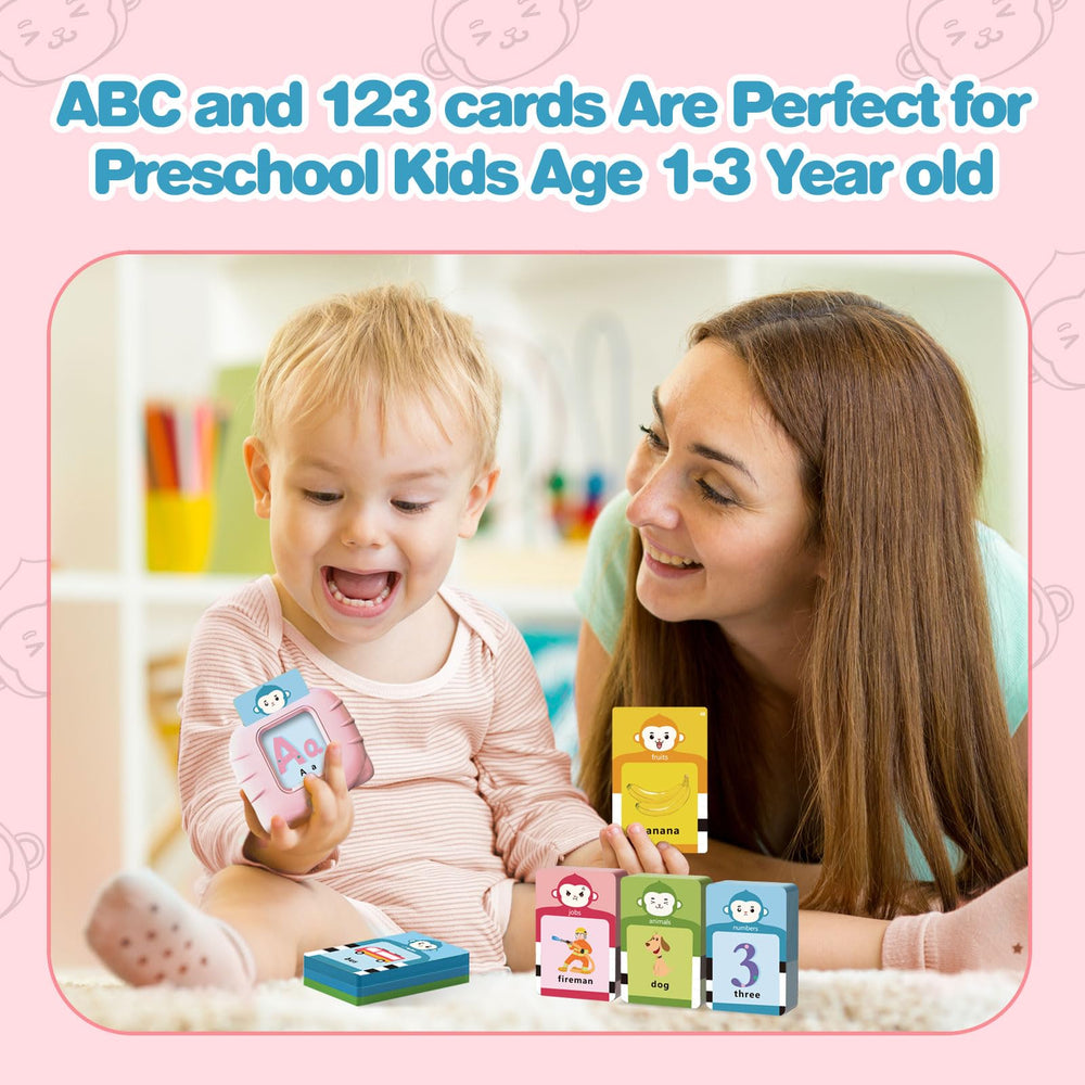 U-LEARNER cards pair fruits, vegetables, and instruments with bright visuals.
