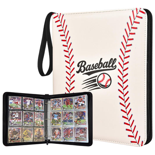 ULLTOON Baseball Card Binder cover, sporty design for collectors.