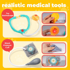 ULOVEME Doctor Kit flashlight adds visual cues during diagnostic pretend play