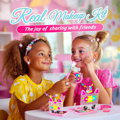 ULOVEME dress-up play scene featuring heart purse and unicorn-inspired looks.