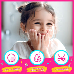 ULOVEME Rainbow Unicorn makeup kit encourages imaginative play and social interaction.