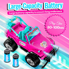 ULOVEME RC Cars two 500mAh batteries extend outdoor playtime