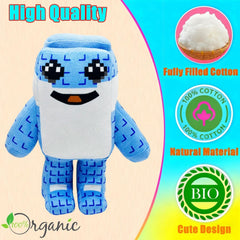 ULTHOOL Brainrot blue plush in hug size, perfect for comfortable cuddles