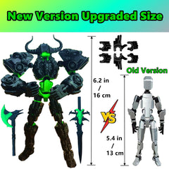 ULTHOOL Titan 13 full articulation joints enable dynamic posing