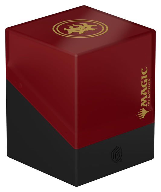 Ultimate Guard Boulder 100+ box front with Rakdos art for sturdy storage