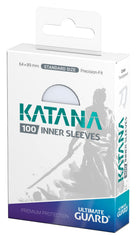 Ultimate Guard Katana inner sleeves pack of 100 keeps decks organized and protected
