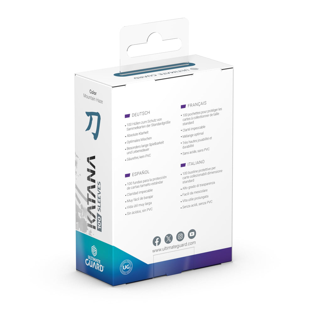 Ultimate Guard Katana sleeves acid-free and PVC-free protect cards safely