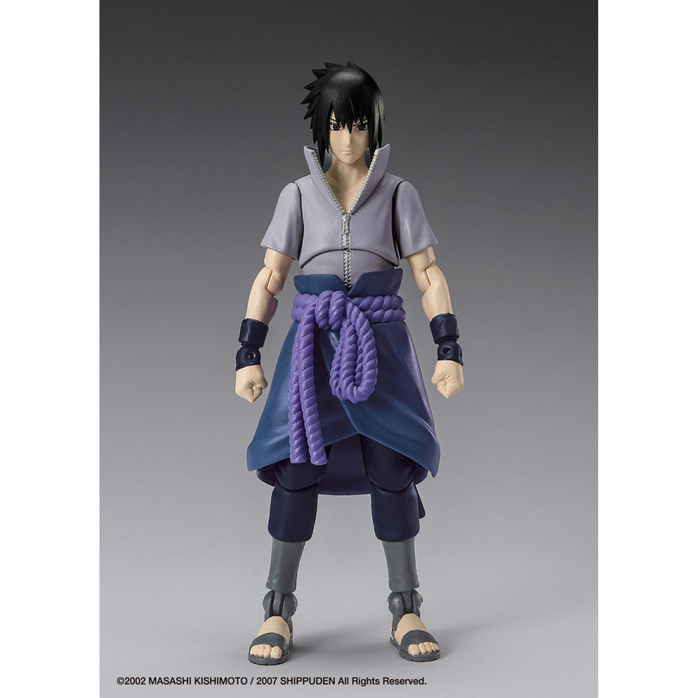 Ultimate Legends Naruto Sasuke Uchiha figure articulation shot highlights dynamic posing