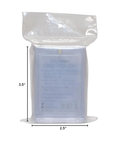 Ultra PRO 35-Point One-Touch Magnetic Card Holder accommodates all standard-size cards.