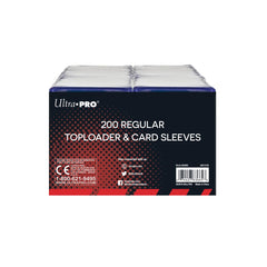 Ultra PRO 3x4 top loader 200-count bundle for bulk card storage.