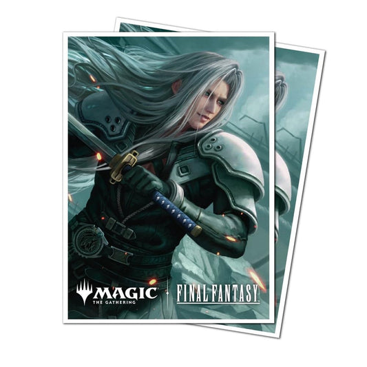 Ultra PRO Apex Sephiroth Wisnu Tan artwork on MTG sleeves; collector-friendly design.