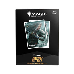 Ultra PRO Apex sleeves gloss front showcases foil cards with vivid shine.