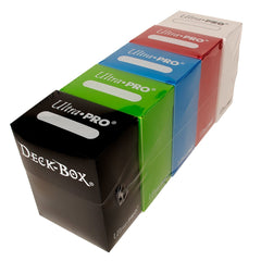 Ultra PRO card box shows durable construction for safe card storage.