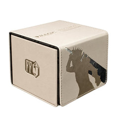 Ultra Pro Cloud Ex-Soldier Edge deck box withCloud artwork protects MTG cards on the go