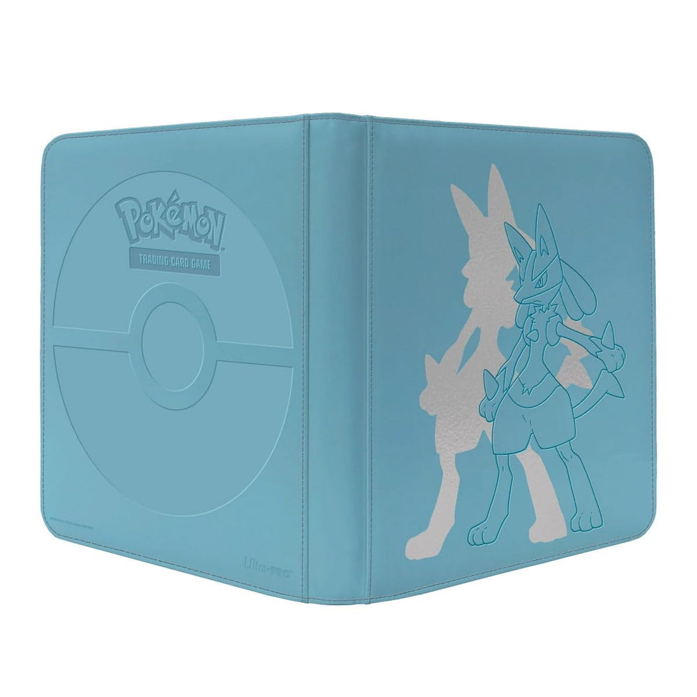 Ultra Pro Lucario binder side-loading pockets for safe card storage on the go