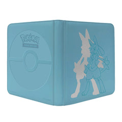 Ultra Pro Lucario binder side-loading pockets for safe card storage on the go