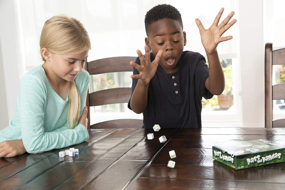 Ultra Pro Pass The Pandas dice pile captures chaotic, entertaining play