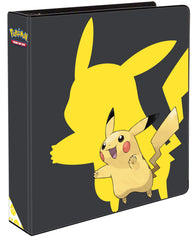 Ultra Pro Pikachu 3-ring D-rings enable secure organization and easy page flipping