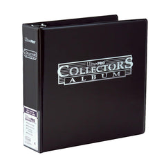 Ultrapro 3inch black collectors album cover with foil finish for premium protection