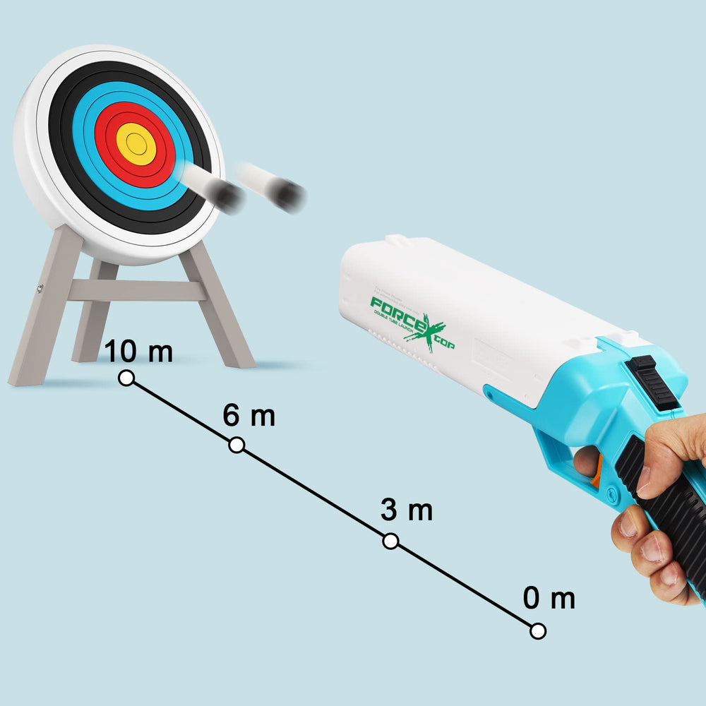 ULUCTROM double-barrel play-action offers exciting double-shot moments for friends and family.