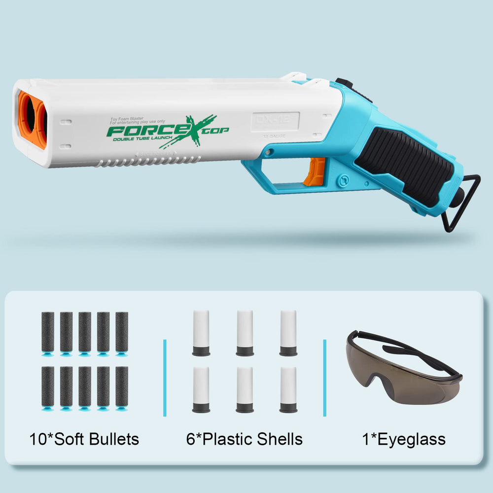 ULUCTROM kid-safe toy gun with soft foam darts supports imaginative, active play.