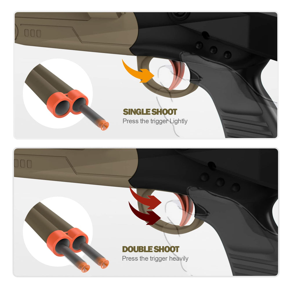ULUCTROM scope attachment, realistic aiming aid enhances outdoor shooting games.