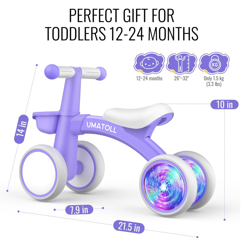 Umatoll bike supports balance and coordination development during play