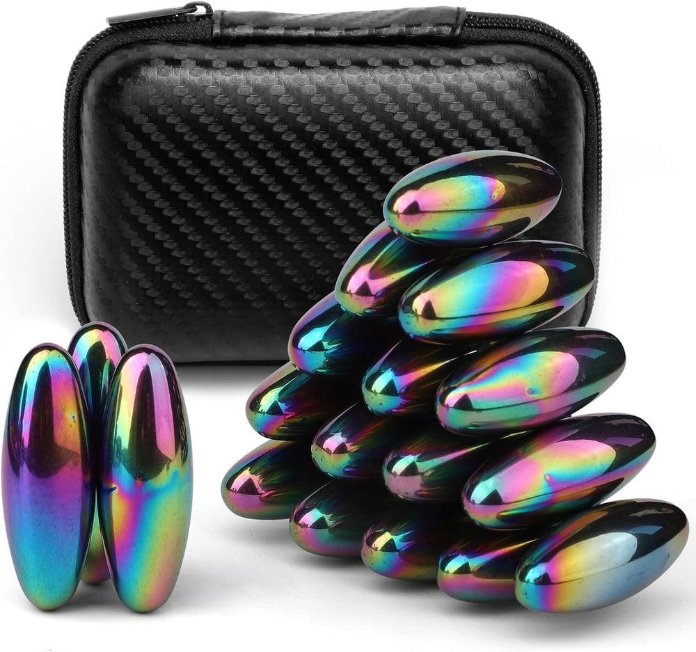 Umnodobn Rattle Magnets Snake Eggs pack offer a portable fidget set for focus and stress relief.