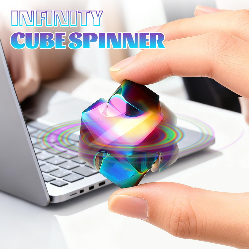 Umnodobn spinner cube rotates smoothly for concentration and calm