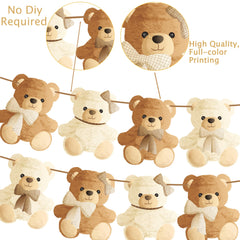 umoni wall door window baby shower banner for easy setup