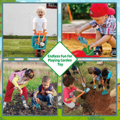 Unanscre flowers kit sparks decorating and pretend planting play.