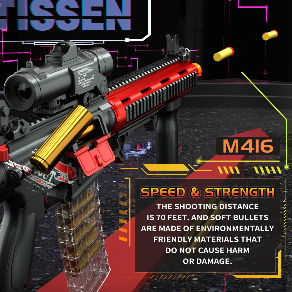 UNCLEKAISSEN gun with 40ft range ideal for outdoor games