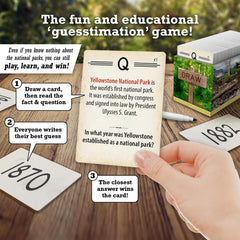 Underdog Games Trekking National Parks Trivia gift idea for nature lovers