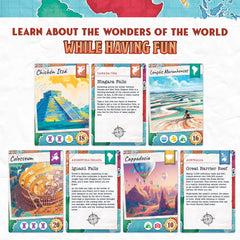 Underdog Games Trekking the World gift-ready box signals a thoughtful travel-themed present.