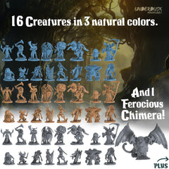 Underdusk mimics in disguise highlight cunning terrain encounters and surprise reveals for clever gameplay.