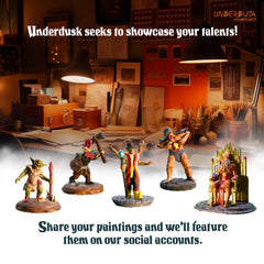 Underdusk Warg figure for quick ambush sequences