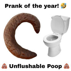 Close-up of Unflushable Turd texture showcasing durable, kid-safe materials.