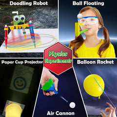 UNGLINGA 150 Experiments step-by-step manual supports easy, guided experiments.
