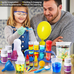 UNGLINGA kid size tools set with safe lab equipment