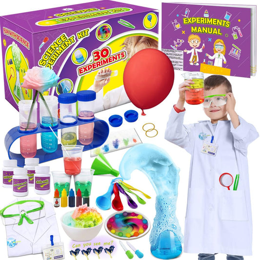 Unglinga 30 experiments kit lab coat enabling immersive science play