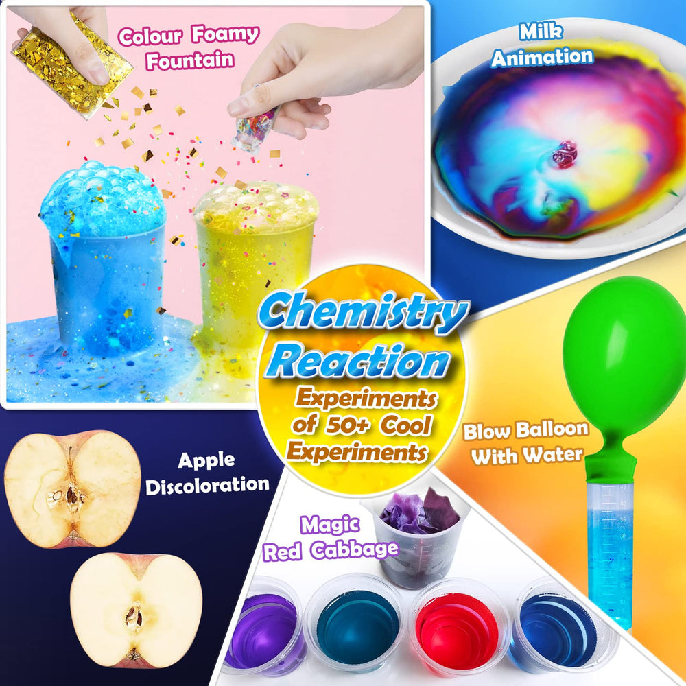 UNGLINGA color foamy fountain shows vibrant color changes.