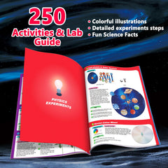 UNGLINGA lava lamp creation showing color-changing reactions for visual science fun