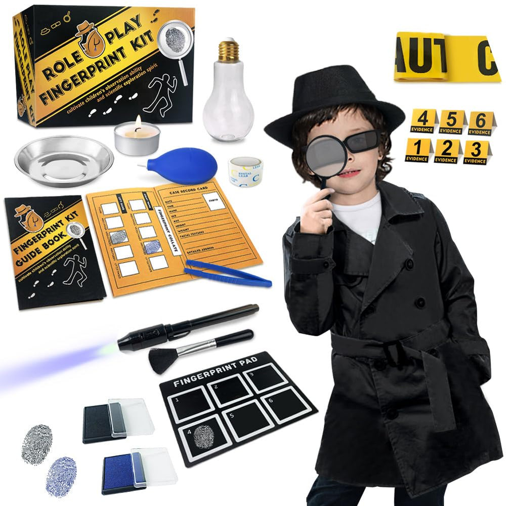 UNGLINGA Spy Kit: detective outfit for imaginative play and role-play adventures.