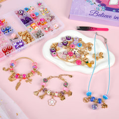 Uniartfy craft tweezers help place tiny beads with precision.