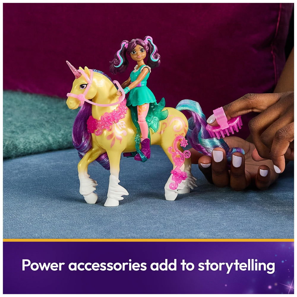 Unicorn Academy two translucent clip on power accessories for pretend power ups.