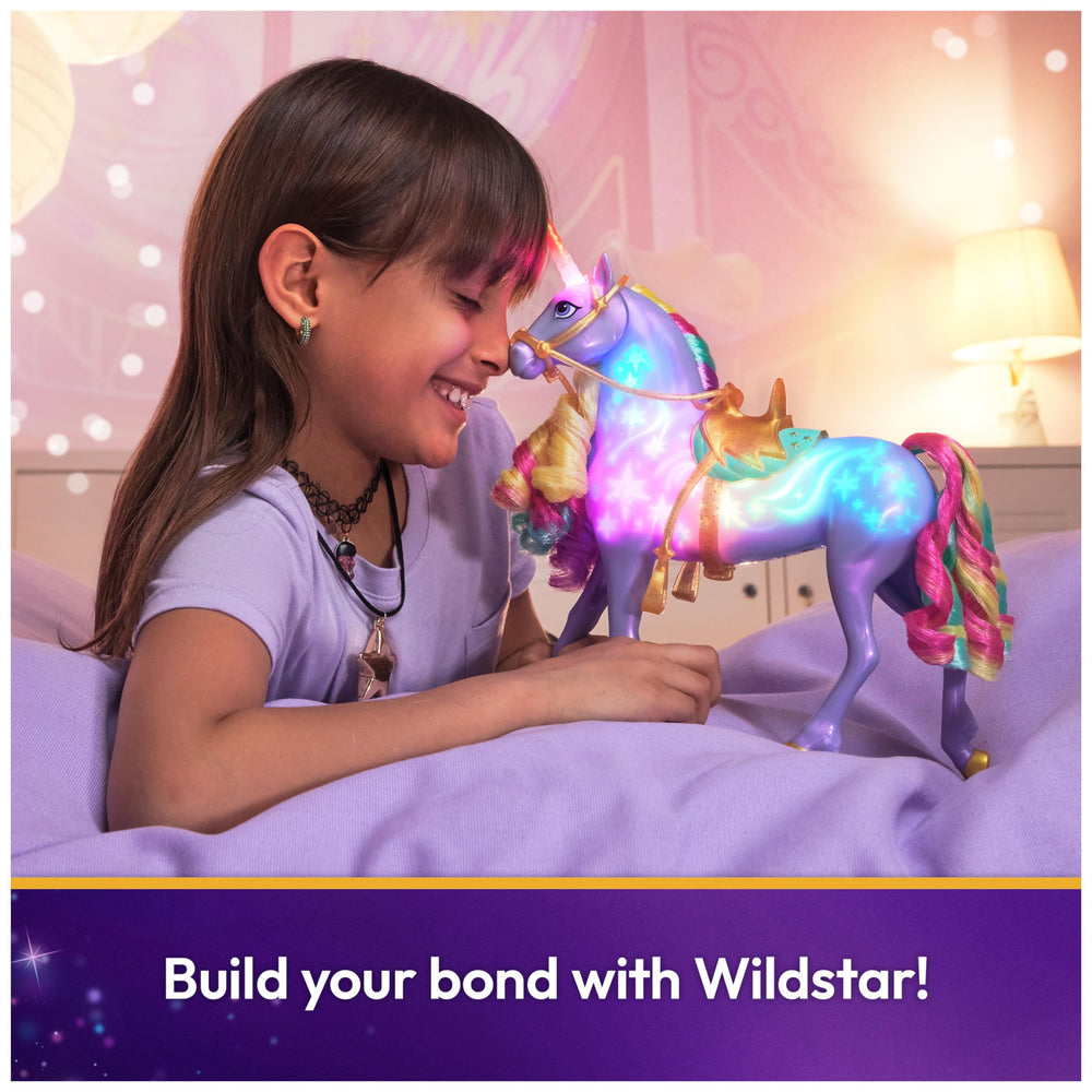 Rainbow Mane and tail shimmer on Rainbow Light-up Wildstar