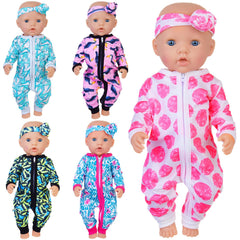 UNICORN ELEMENT five-doll-outfit set packaging for quick dress-up sessions