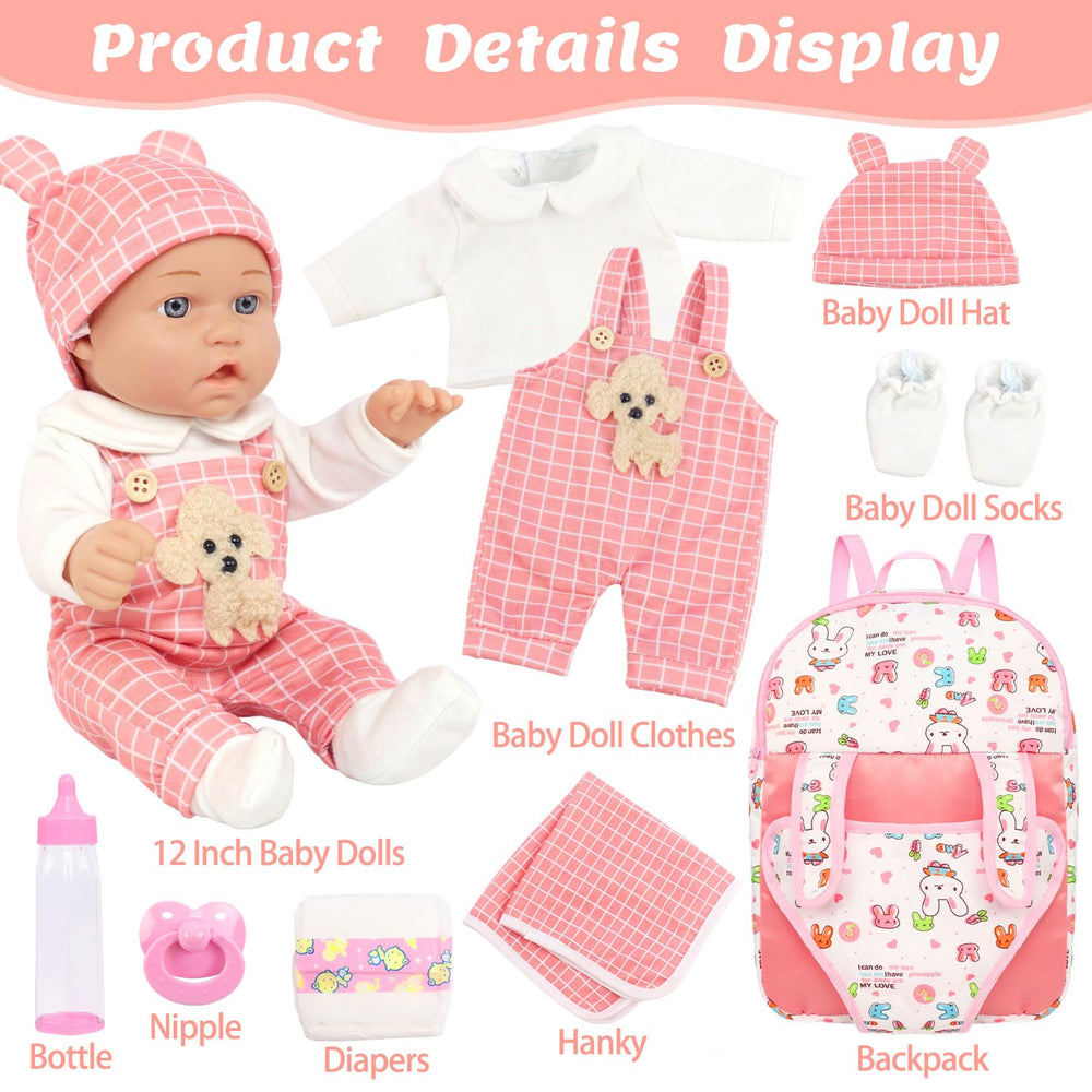 Doll accessories pack provides essential pieces for creative storytelling